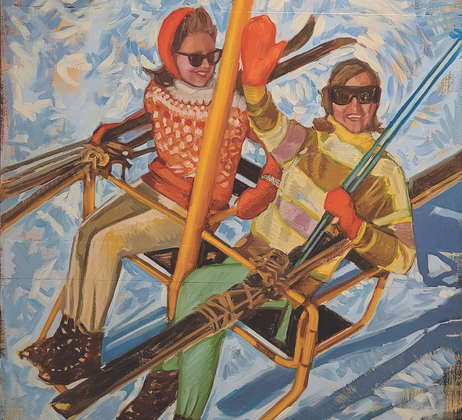 Vibrant Vintage Art Inspired by Images of the Past - Mountain Living