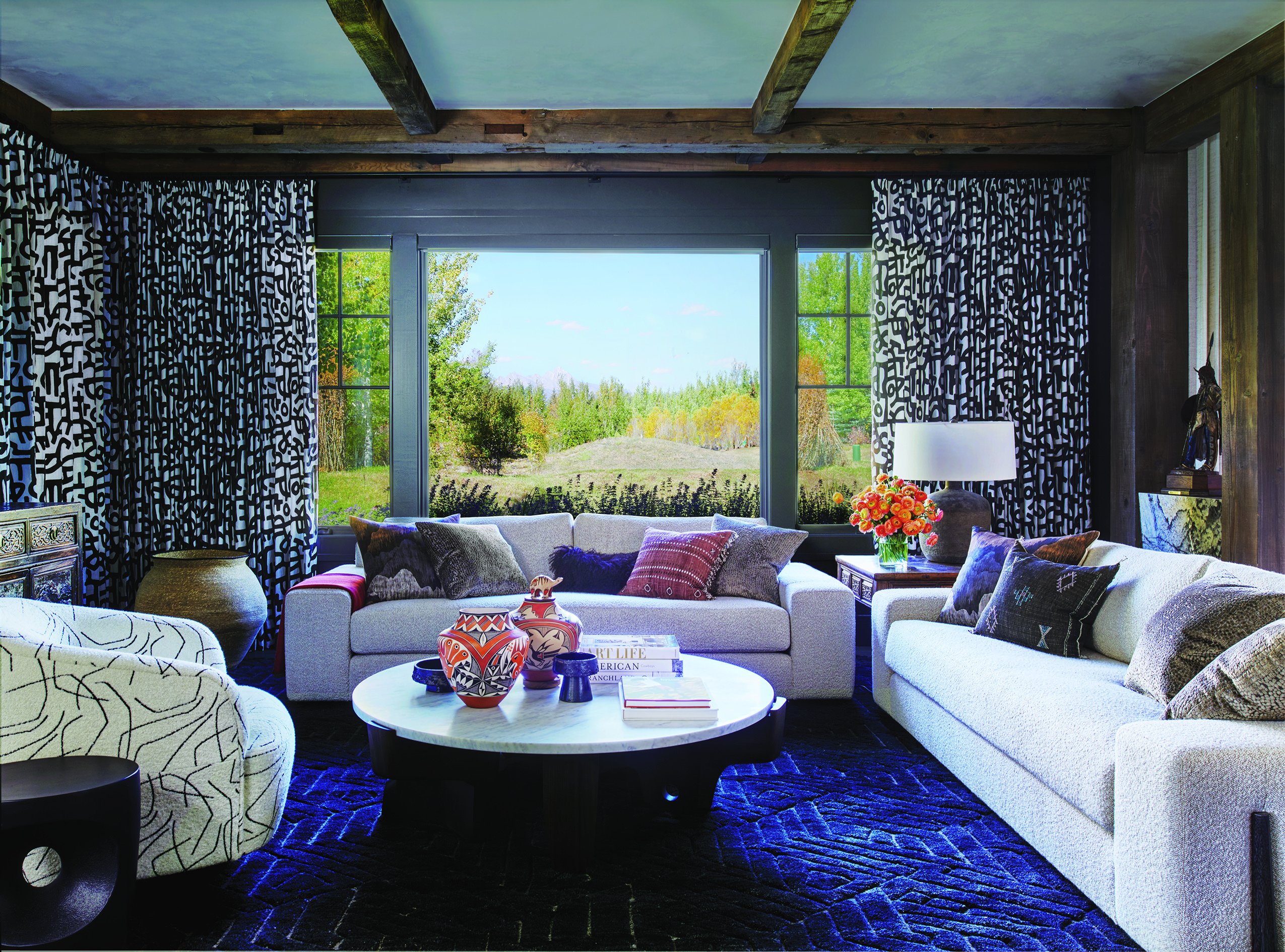Interior Design Blue